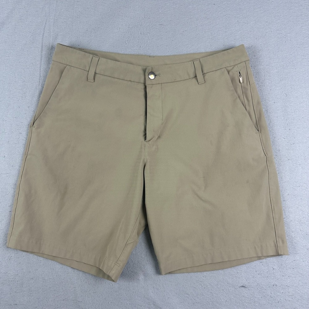 Lululemon Mens. Commission Shorts 34 Slim Fit Warpstreme M7AAOS 9" - Picture 3 of 15